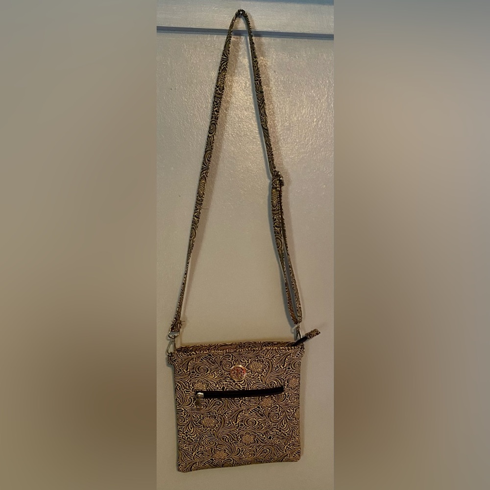 Vinyl Boho Crossbody Adjustable Crossbody Purse/Bag